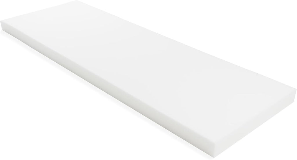 GoTo Foam 3" Height x 60" Width x 75" Length 44ILD (Firm) Upholstery Cushion Made in USA