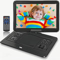 HOPYOP 9" Portable DVD Player for Kids and Car, 7" Swivel Screen with 4-6 Hours Built-in Battery, Car DVD Player with Dual Speakers, Support Sync Screen to TV, USB/SD/Multiple Disc Formats