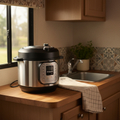 Instant Pot Air Fryer Lid on Duo 6-Quart in RV kitchen